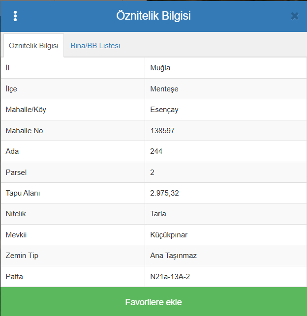 Muğla Menteşe Esençay'da 2975m² Satılık Yatırımlık Tarla